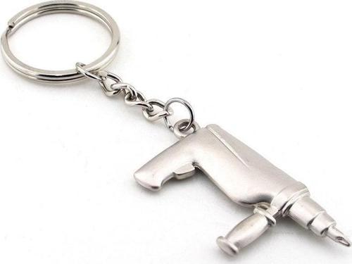 Unisex Matkap Şekilli Metal Anahtarlik Kc593