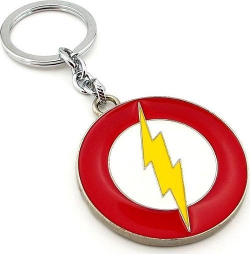 Flash Logo DC Comics Sinema Büyük Boy Metal Anahtarlık KC065