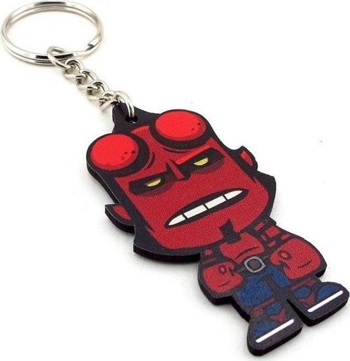 Hellboy Iblis Dark Horse Comıcs Mdf Ahşap Anahtarlık Kc782