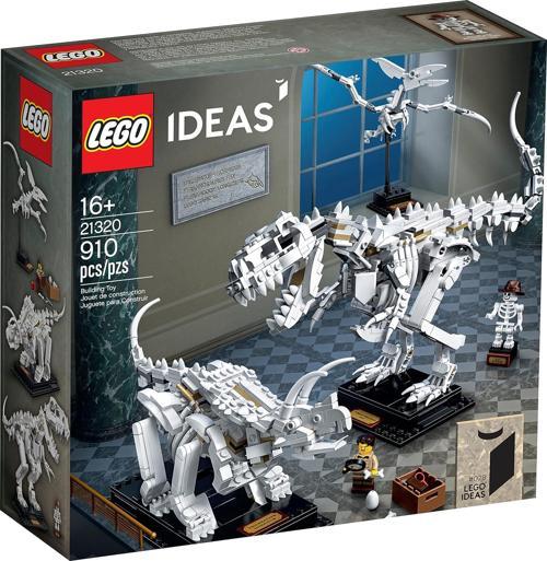 21320 Ideas Dinazor Fosilleri Tyrannosaurus Rex Triceratops