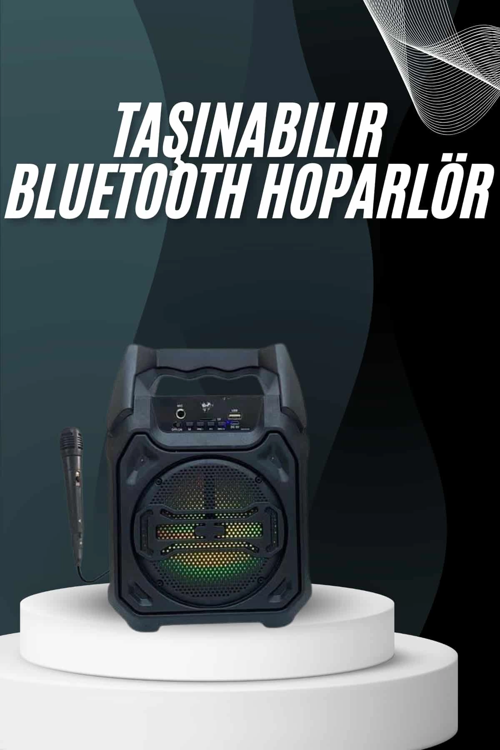 Yeni Nesil Bluetooth Hoparlör Usb Tf Kart Girişli Çoklu Bağlantı