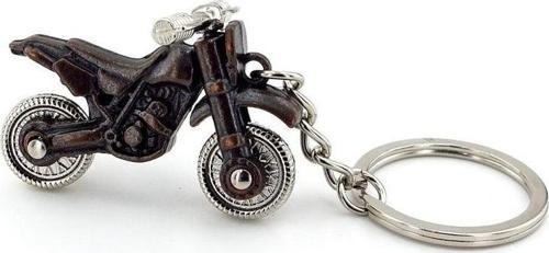 Motocross Yarış Motosikleti Retroi Metal Anahtarlık KC088