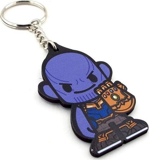Thanos Avengers Marvel Comıcs Mdf Ahşap Anahtarlık Kc794