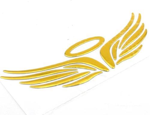 MELEK KANATLARI OTOMOBİL STiCKER ALTIN CS028