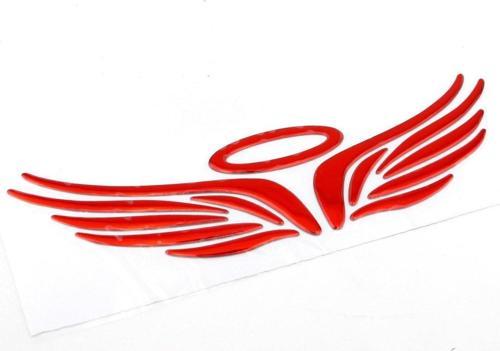 MELEK KANATLARI OTOMOBİL STiCKER KIRMIZI CS027