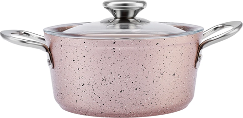 Ivy Biogranit 6 Parça Midi Tencere Seti Rose