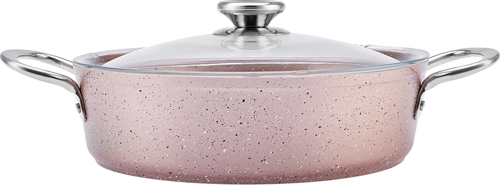 Ivy Biogranit 7 Parça Tencere Seti Rose
