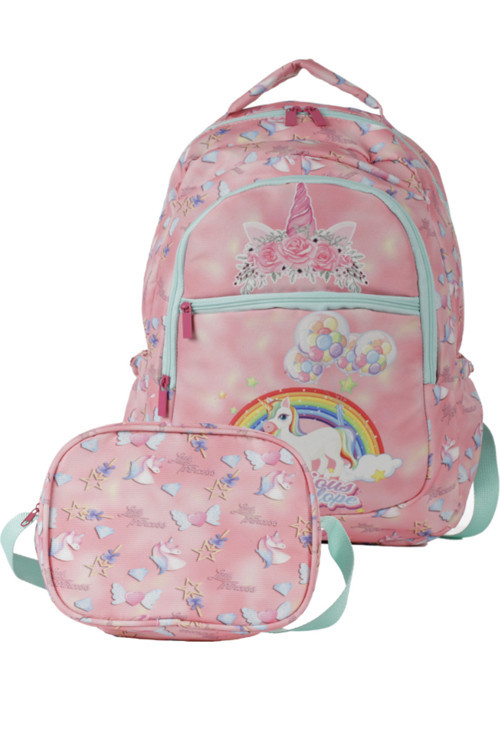 Unicorn Okul Çantası ÇNT 5080/06 Okul Çantası ve Beslenme Seti