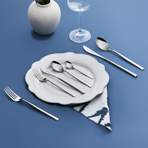 Elegance New Liza Platin 12 Kişilik 84 Parça Çatal Kaşık Bıçak Takımı