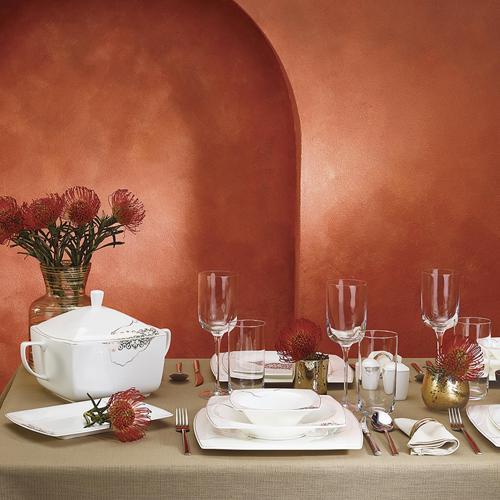 Fine Pearl Era 62 Parça 12 Kişilik Yemek Takımı