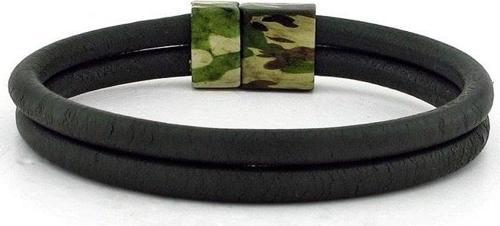 ASKERİ KAMUFLAJ HAKİ YEŞİL ORJİNAL DERİ ERKEK BİLEKLİK BT650