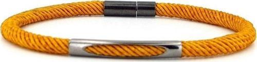 HARDAL SARI İPLİ ANTRASİT METAL MIKNATIS ERKEK BİLEKLİK M028F