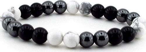HEMATİT HAVLİT ve ONİKS TAŞINDAN BİLEKLİK B574