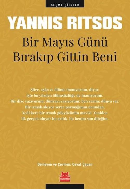 Bir Mayıs Günü Bırakıp Gittin Beni