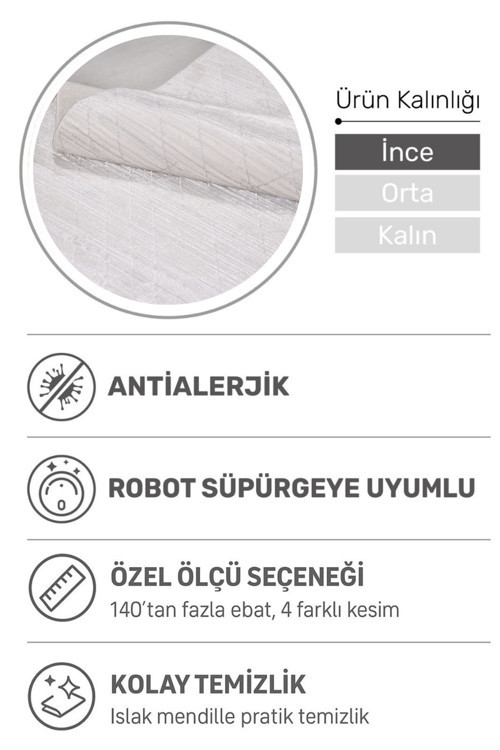 Arya Halı Serisi | Modern Çizgiler, Yumuşak Yüzey, Hafif Işıltı İle Her Alana Uyum