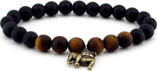 MAT KAPLANGÖZÜ TAŞLI ERKEK BİLEKLİK KÖPEK B734