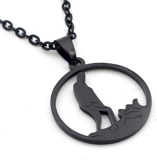 ATATÜRK KOCATEPE BÜYÜK TAARUZ SİYAH ÇELİK  ERKEK KOLYE Q0065