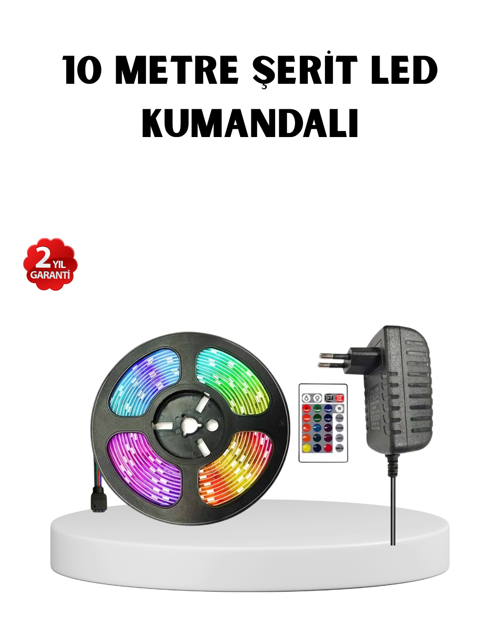 ASTRALTECH Renkli Smart LED Şerit – Suya Dayanıklı, Esnek, Enerji Tasarruflu