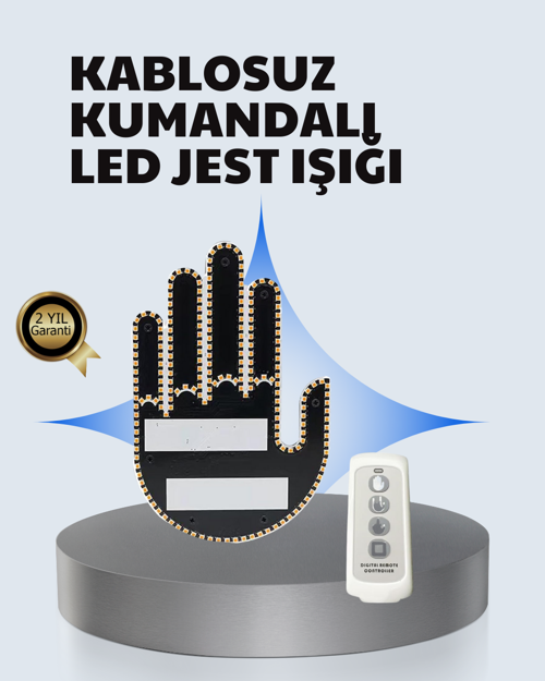 ASTRALTECH Uzaktan Kumandalı Çok Fonksiyonlu Araç Led Işığı