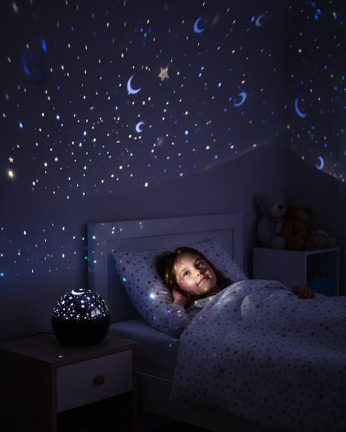 ASTRALTECH Sesle Tepki Veren Yıldız Projektör Gece Işığı