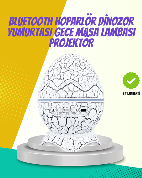 ASTRALTECH Çocuk Odası İçin Galaxy Projektör + Beyaz Gürültü + Uzaktan Kumandalı