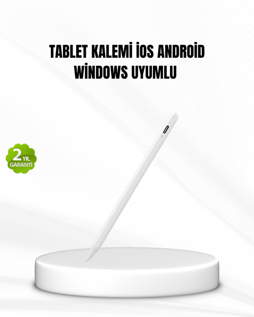 ASTRALTECH Akıllı Dokunmatik Kalem – Type-C Şarjlı, Manyetik, Apple Pencil Alternatifi Stylus Pen