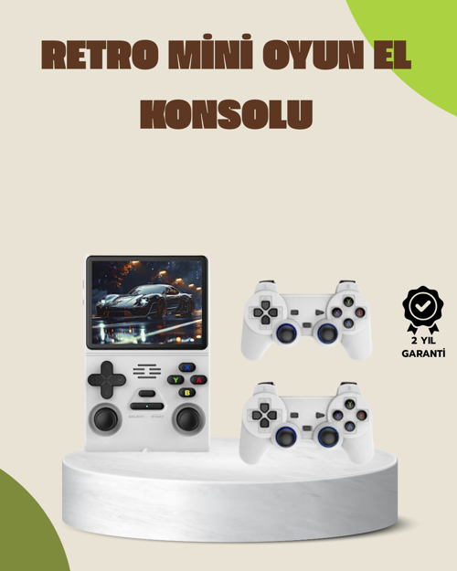 ASTRALTECH Taşınabilir El Konsolu Kablosuz Gamepadli