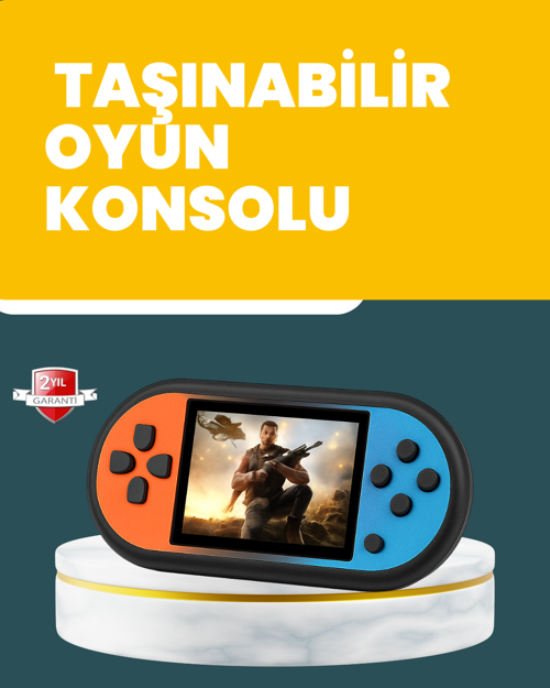 ASTRALTECH 520 Oyunlu Mini Oyun Konsolu HD LCD Ekranlı