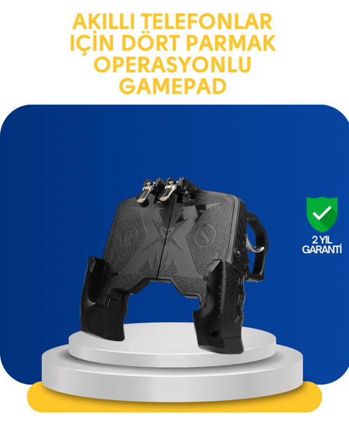 ASTRALTECH Gerçekçi Oyun Deneyimi Sunan Dört Parmak Mobil Gamepad