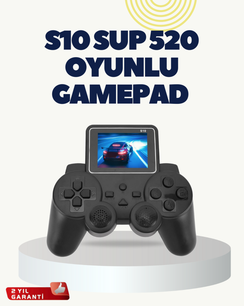 ASTRALTECH HDMI Destekli S10 Gamepad 520 Oyunlu TV’ye Bağlanabilir Atari 2025 Model