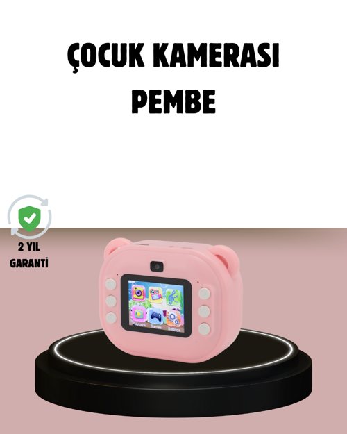 ASTRALTECH Anında Baskı Özellikli Şipşak Kamera 24MP HD Çift Lensli ve 32GB Hafızalı