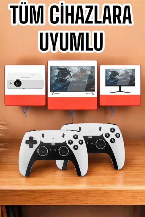ASTRALTECH Joystick Çift Kollu Oyun Kolu Retro Oyun Yüksek Çözünürlüklü 3D Game