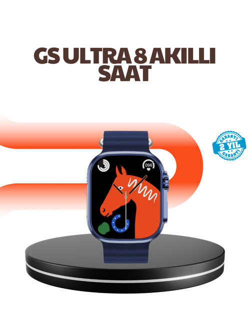 ASTRALTECH Ultra Akıllı Saat 2.05 İnç Büyük Ekran Bluetooth Aramalı IP67