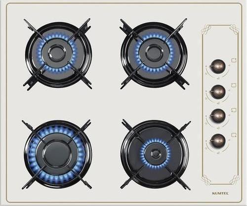 KO-40 TAHDF Rustik Bej Cam Ankastre Ocak