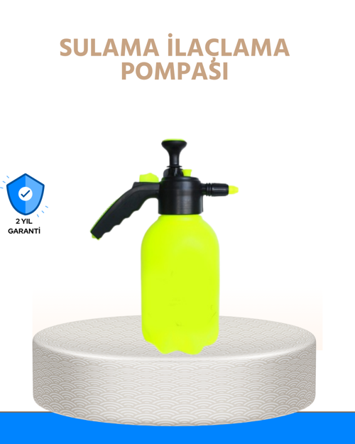 ASTRALTECH 2L Bahçe ve Araç Temizlik Pompası Bakır Uçlu Basınçlı Sprey