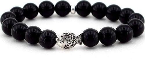 BALIK UÇLU ONİKS TAŞLI DOĞAL KADIN BİLEKLİK B840