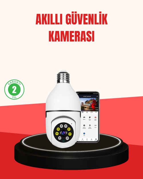 ASTRALTECH Hareket Algılamalı Kablosuz Akıllı Ev Güvenlik Kamerası