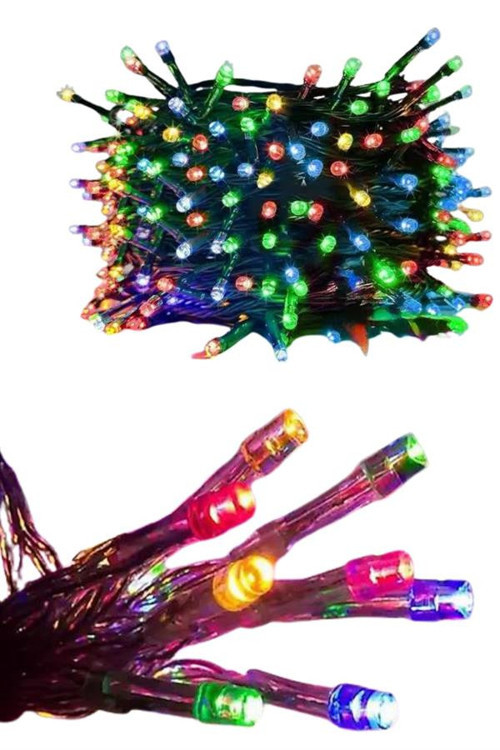 ASTRALTECH 5 Metre Ampul LED Işık Renkli RGB Çok Renkli Led Aydınlatma