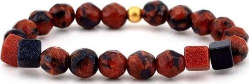 ÇİFT RENK AVENTURİN DOĞALTAŞ KADIN BİLEKLİK B844