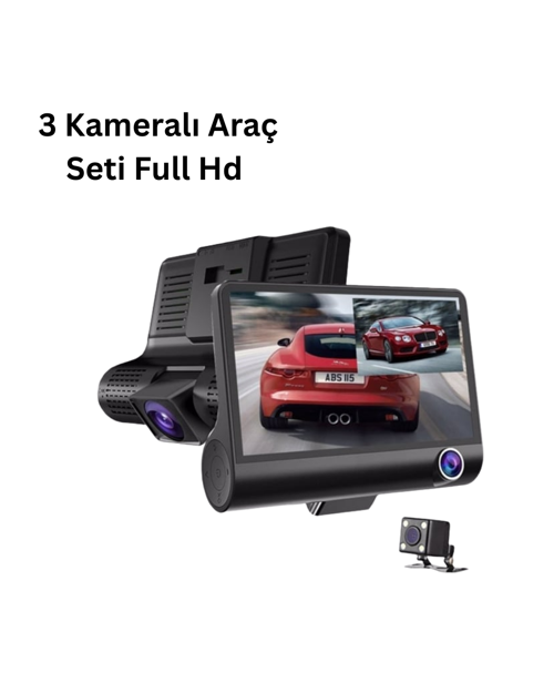 ASTRALTECH 3 Kameralı Araç DVR