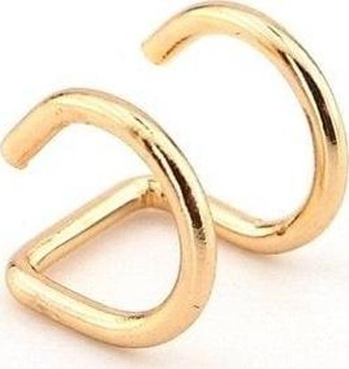 GOLD SARI RENKLİ EARCUFF KULAK KELEPÇESİ HELİX SARMAL EX094
