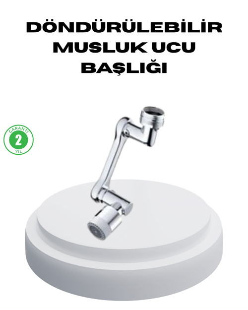 ASTRALTECH Dönebilir Musluk Başlığı – Lavabo Temizliği ve El-Yüz Yıkamada Maksimum Rahatlık