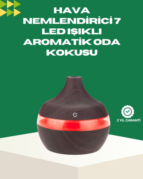 ASTRALTECH Prizden Çalışan Sessiz Ultrasonik Hava Nemlendirici Difüzör