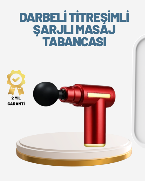 ASTRALTECH Elektrikli Masaj Tabancası Sessiz Çalışma ve Derin Doku Masajı