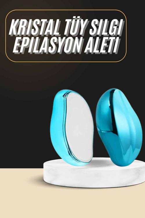 ASTRALTECH Epilasyon Aleti Tüy Dökücü Kristal Epilatör Tüy Alıcı Tüy Silgi