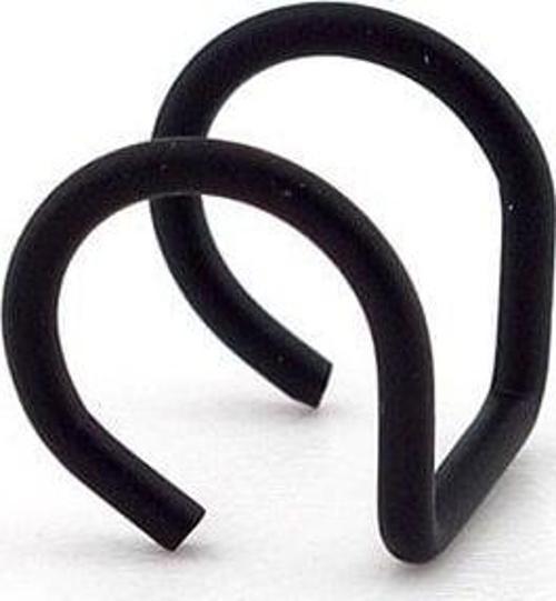 MAT SİYAH RENKLİ EARCUFF KULAK KELEPÇESİ HELİX SARMAL EX082