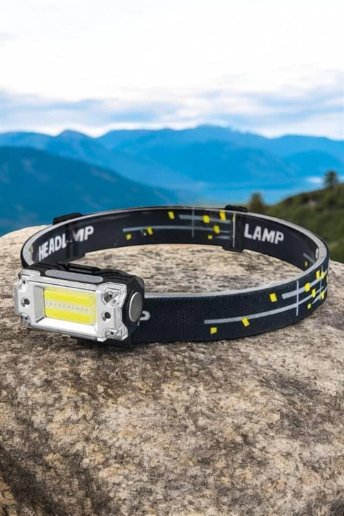 ASTRALTECH Kafa Lambası Kamp Feneri Balıkçı Feneri Başlıklı Suya Dayanıklı