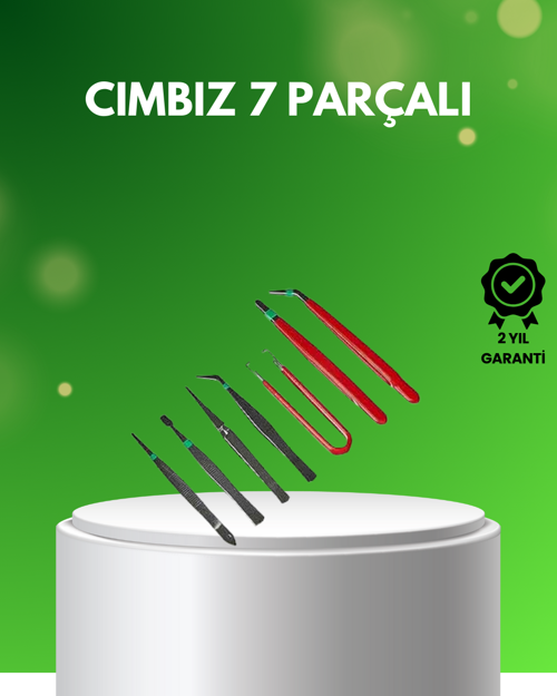 ASTRALTECH 7 Parça Hassas Çelik Cımbız Seti Elektronik ve Saat Tamiri İçin