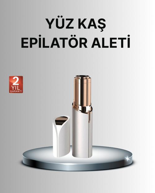 ASTRALTECH Taşınabilir Yüz ve Kaş Epilatörü – Acısız Tüy Temizleme