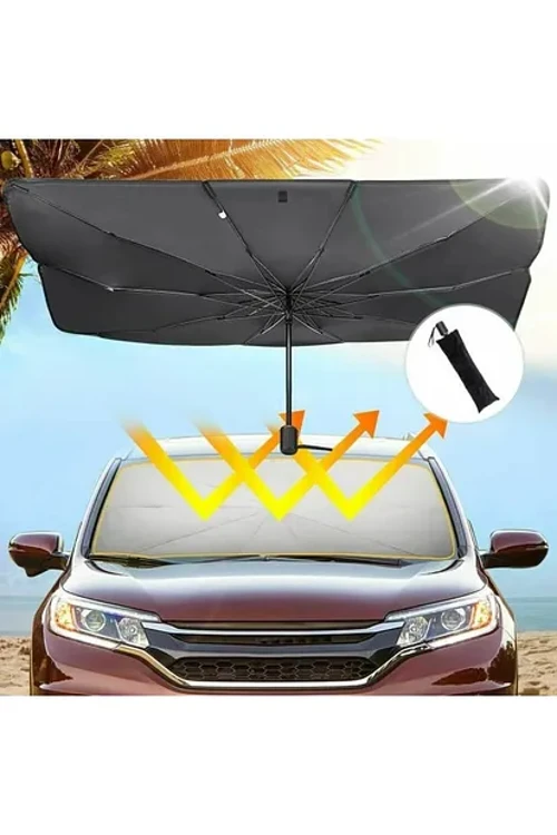 ASTRALTECH Citroen C3 Aircross, Peugeot 3008, Skoda Kamiq, Seat Ateca, Hyundai Kona Uyumlu Oto Şemsiye